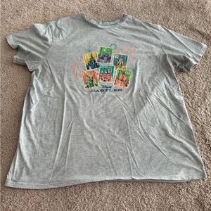 Disney Parks | Disney Castles Short Sleeve Crewneck Shirt